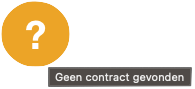 NJ geen contract status